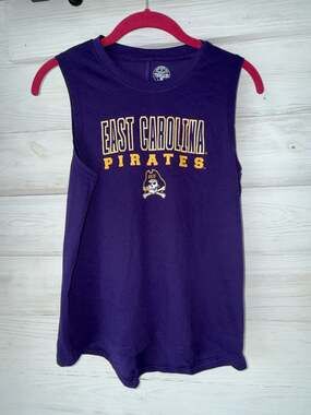 Rivalry Threads East Carolina Pirates High Neck Sleeveless Tank Top (b2-4)